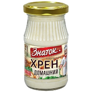 Хрен ЗНАТОК Домашний /стекло/ 160г*12