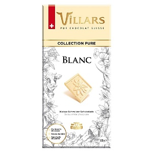Шоколад VILLARS белый с ванилью 100г*16