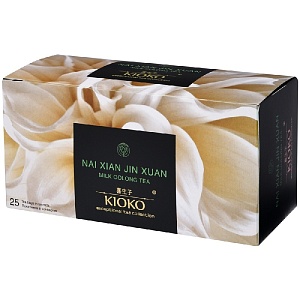 Чай KIOKO NAI XIANG JIN XUAN Молочный улун (25пак.*2г) 50г*8