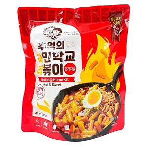 Рапокки COOK-TOK Original (Hot & Sweet)for Pan-frying остро-сладкий (рамен с рисовыми палочками) /пауч/ 205г*20