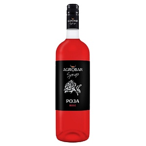 Сироп AGROBAR Роза (Rose) /стекло/ 1л*6