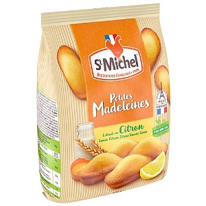 Пирожное StMICHEL [042366] MADELEINES бисквитное французское со вкусом лимона 175г*10