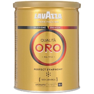 Кофе LAVAZZA QUALITA ORO молотый /жесть/ 250г*12
