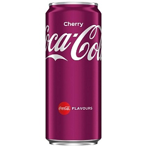 Напиток COCA-COLA CHERRY (ПОЛЬША) сильногазированный /жесть/ 0,33л*24