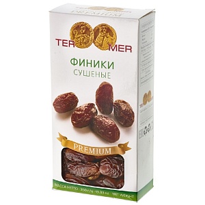 Финики TERMER мускатные /картон/ 350г*16