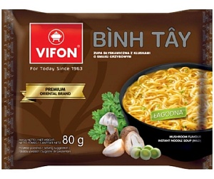 Лапша VIFON BINH TAY быстрого приготовления БИН ТАЙ Премиум /пакет/ 80г*20