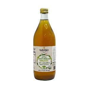 Уксус VARVELLO яблочный 5% /стекло/ 1л*12