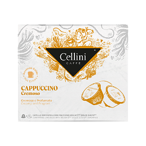 Кофе CELLINI Cappuccino Cremoso Dolce Gusto в капсулах (10 шт) /картон/ 75г*3