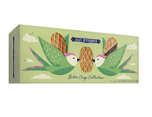Печенье JULES-DESTROOPER  ассорти "Jules’ Butter Crisp Collection ВЕСНА /картон/ 300г*12												