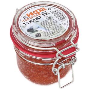 Икра САМАРСКИЙ ИКОРНЫЙ ДОМ Чавычи Премиум /стекло/ 230гр*12