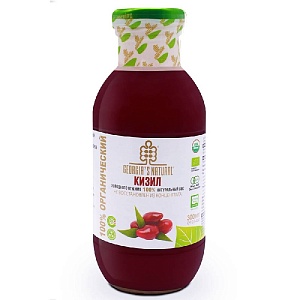 Сок GEORGIA'S NATURAL ORGANIC Кизиловый холодного отжима /стекло/ 300мл*20