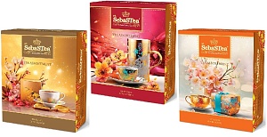 Чай SEBASTEA черный с бергамотом EARL GREY (100пак*1,5г) /картон/ 150г*12