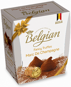 Шоколадные трюфели THE BELGIAN с ароматом шампанского /картон/ 200г*15