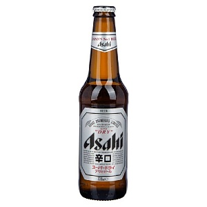 Пиво ASAHI Super Dry 5% /стекло/ 0,33*24