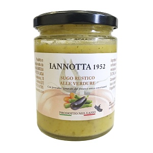 Соус IANNOTTA по-деревенски ОВОЩАМИ /стекло/ 280г*6