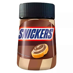 Шоколадная паста Snickers /стекло/ 350г*6