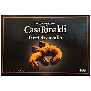 Печенье CASA RINALDI Фeрри ди Кавалло в шоколадной глазури /картон/ 150г*10