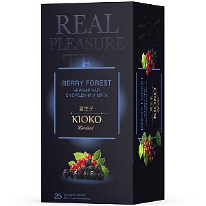 Чай KIOKO Limited BERRY FOREST черный с ягодами (25пак.*1,5г) 37,5г*8