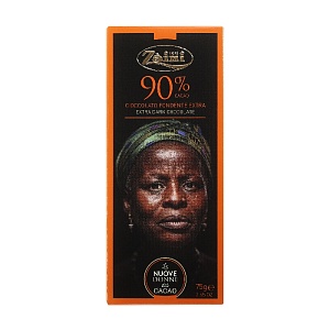 Шоколад ZAINI горький 90% "Women of cocoa" 75г*12