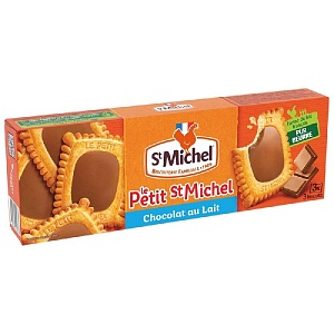 Печенье StMICHEL [041973] сливочное с шоколадом 132г*20