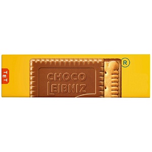 Печенье BAHLSEN [В04] LEIBNIZ CHOCO MILK сливочное в молочном шоколаде 125г*12