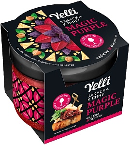 Закуска YELLI к вину MAGIC PURPLE Свекла и базилик 100г*6