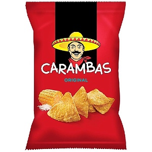 Чипсы CARAMBAS кукурузные Оригинальные 150г*18