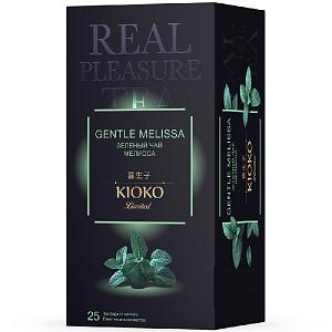 Чай KIOKO Limited GENTLE MELISSA зеленый с мелиссой (25пак.*1,5г) 37,5г*8