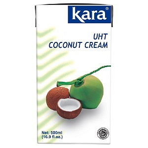 Сливки KARA Кокосовые (24%) /тетрапак/ 500мл*12