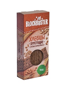 Хлебцы BLOCKBUSTER хрустящие ржаные 130г*16