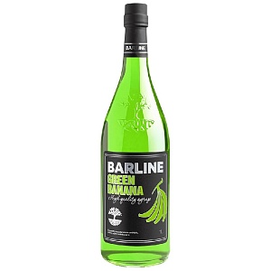 Сироп BARLINE Зеленый Банан /стекло/ 1л*6
