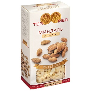 Миндаль TERMER лепестки /картон/ 150г*16