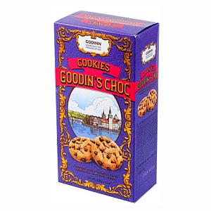 Печенье GODINN Choc Печенье с шоколадной крошкой /картон/ 110г*20