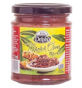 Паста DELPHI (патэ) из оливок Каламата /стекло/ 190г*12