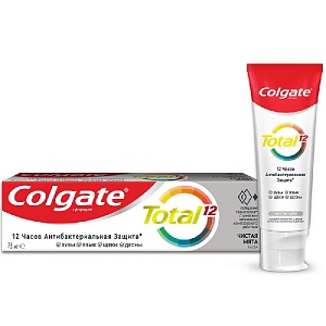 Colgate З/паста ТОТАЛ 75мл Чистая Мята /12*48/