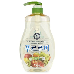 Pururumi Botanic 750ML/ Pururumi Botanic Эко средство для мытья посуды, овощей и фруктов 750мл