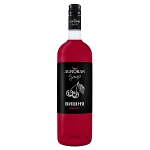 Сироп AGROBAR Вишня (Cherry) /стекло/ 1л*6