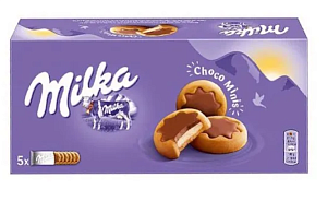 Печенье Milka Choco Minis Сookies 150г*16