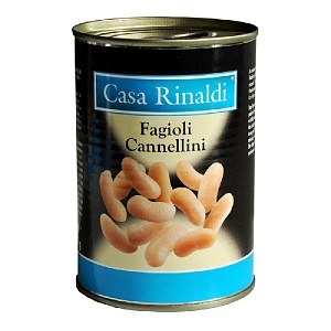 Фасоль Casa Rinaldi белая "Каннеллини" /жесть/ 400г*24