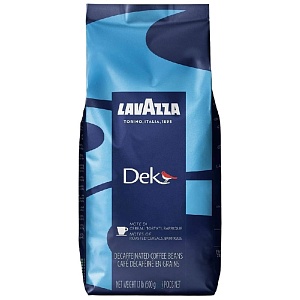 Кофе LAVAZZA DEK зерно без кофеина /пакет/ 500г*12