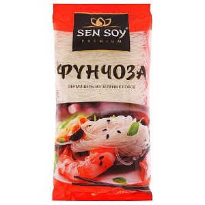 Вермишель SENSOY Премиум Фунчоза /картон/ 200г*16