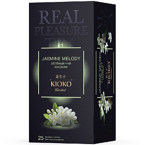 Чай KIOKO Limited JASMINE MELODY зеленый с жасмином (25пак.*2г) 50г*8