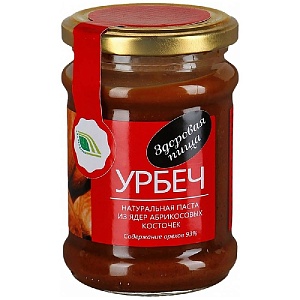 Урбеч БИОПРОДУКТЫ из ядер абрикосовых косточек /стекло/ 280г*8