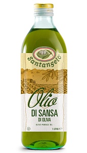 Масло SANTANGELO оливковое рафинированное Olio di Sansa/Olive Pomace Oil /стекло/ 1л*12