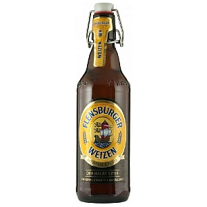 Пиво FLENSBURGER WEIZEN 5.1% /стекло/ 0,5л*16