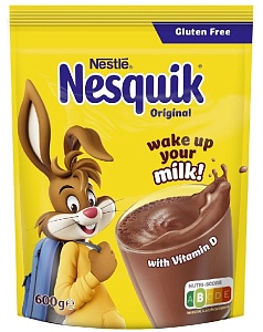 Какао NESQUIK напиток /пакет/ 600г*6