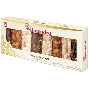 Туррон EL ALMENDRO Turron SELECTION ассорти 3 видов 200г*12