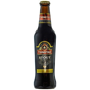 Пиво TSINGTAO STOUT темное 7.5% /стекло/ 0,33л*24