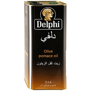 Масло DELPHI оливковое POMACE /жесть/ 5л*4