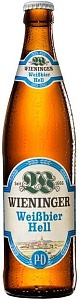 Пиво WIENINGER WEISBIER HELL светл.нефильтр.непастер. 5,3% /стекло/ 0,5л*20